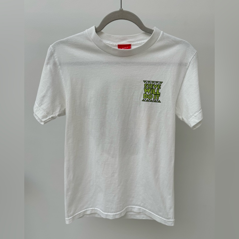 Nelk Boys Steve Will Do It‎ T-Shirt in White, Size S